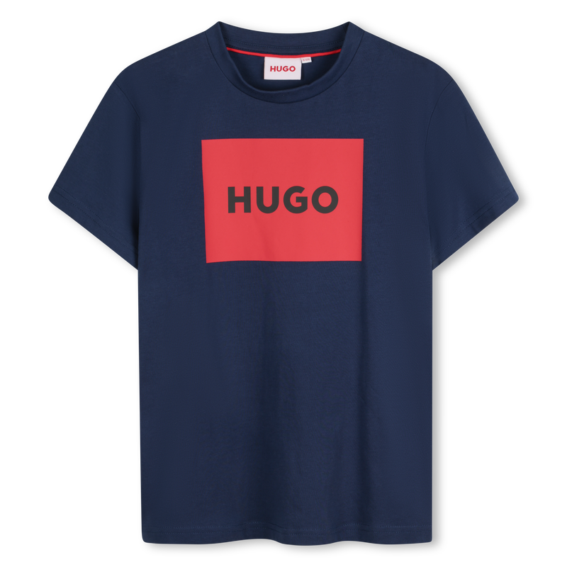 Kurzarm-T-Shirt aus Baumwolle HUGO 
                        BOY