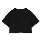 Kurzes T-Shirt mit Strass MARC JACOBS 
                    GIRL