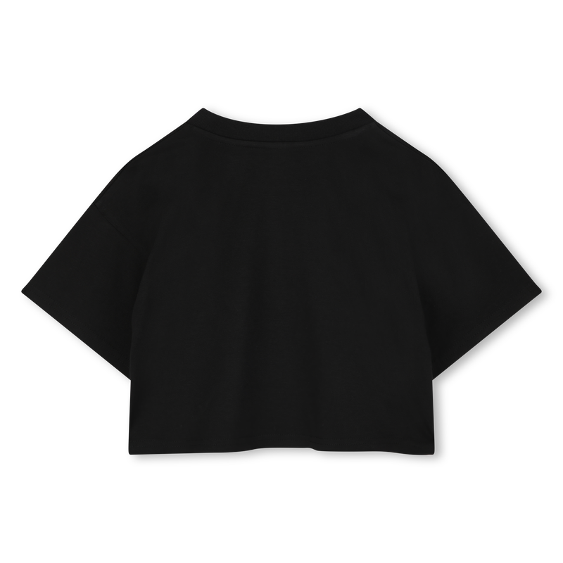 Kurzes T-Shirt mit Strass MARC JACOBS 
                        GIRL