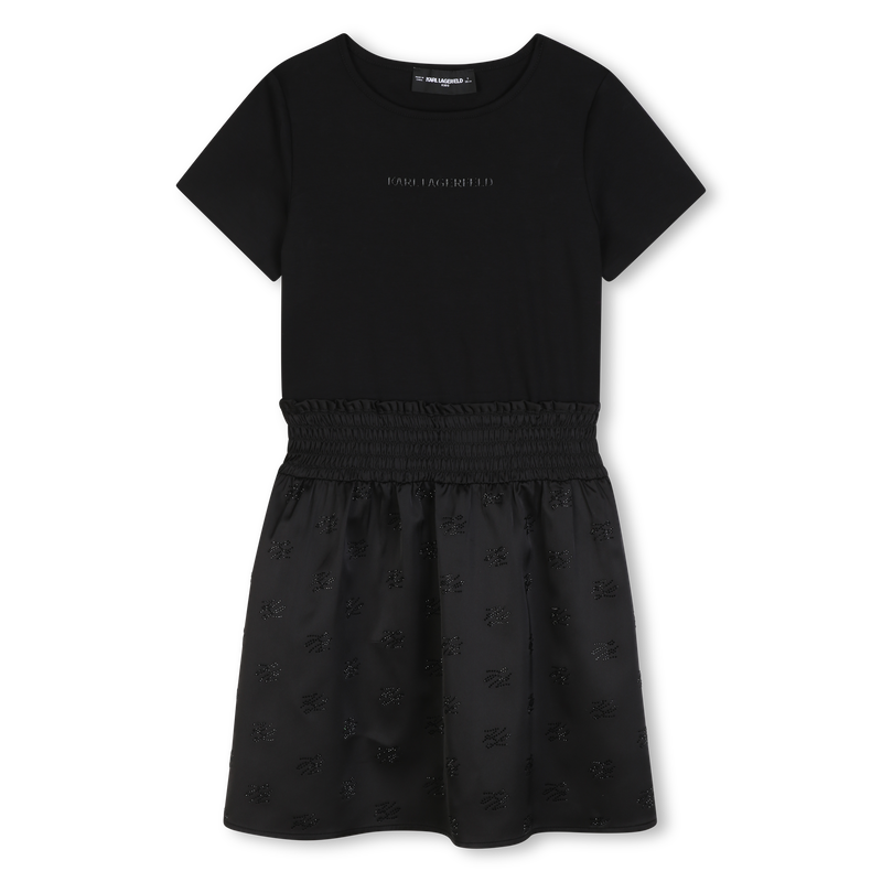 Kurzarmkleid KARL LAGERFELD KIDS 
                        GIRL