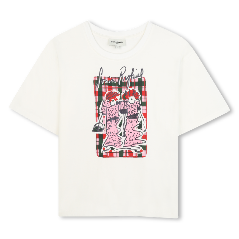 Kurz&auml;rmeliges T-Shirt SONIA RYKIEL 
                        GIRL
