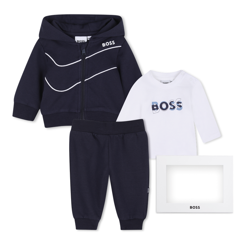 Hose, Cardigan und T-Shirt Set BOSS 
                        BOY