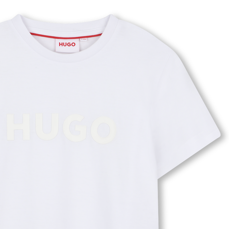 Kurzarm-T-Shirt aus Baumwolle HUGO 
                        BOY