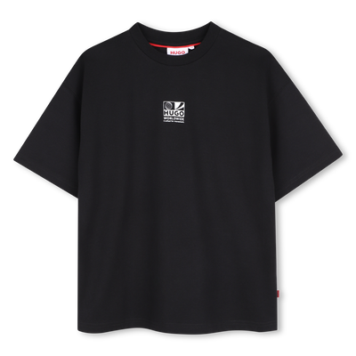T-Shirt mit kurzen &Auml;rmeln HUGO BOY