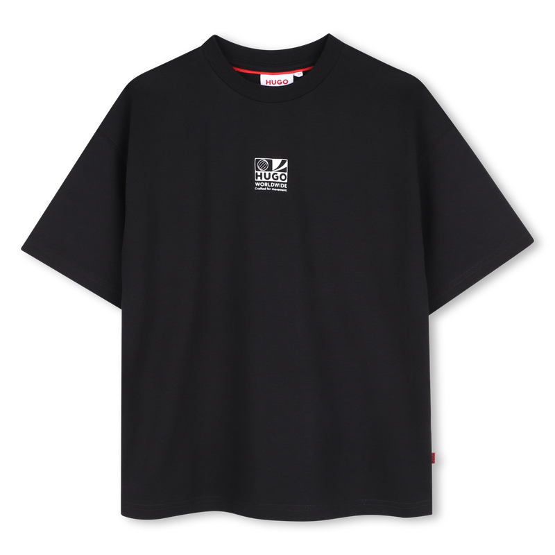 T-Shirt mit kurzen &Auml;rmeln HUGO 
                        BOY