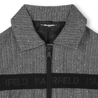 Jacke mit Strasssteinen KARL LAGERFELD KIDS 
                    GIRL