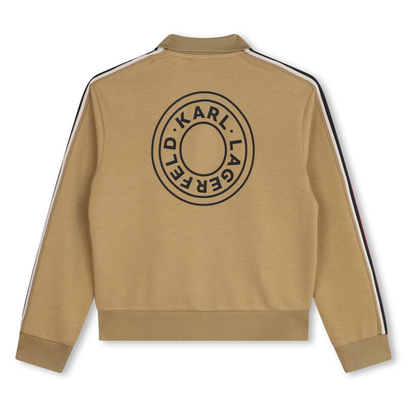 Sweatjacke mit Rei&szlig;verschluss KARL LAGERFELD KIDS 
                        BOY