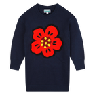 Strickkleid mit Jacquard KENZO KIDS 
                    GIRL
