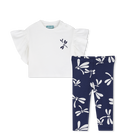 Set aus t-shirt und leggings KENZO KIDS 
                    GIRL