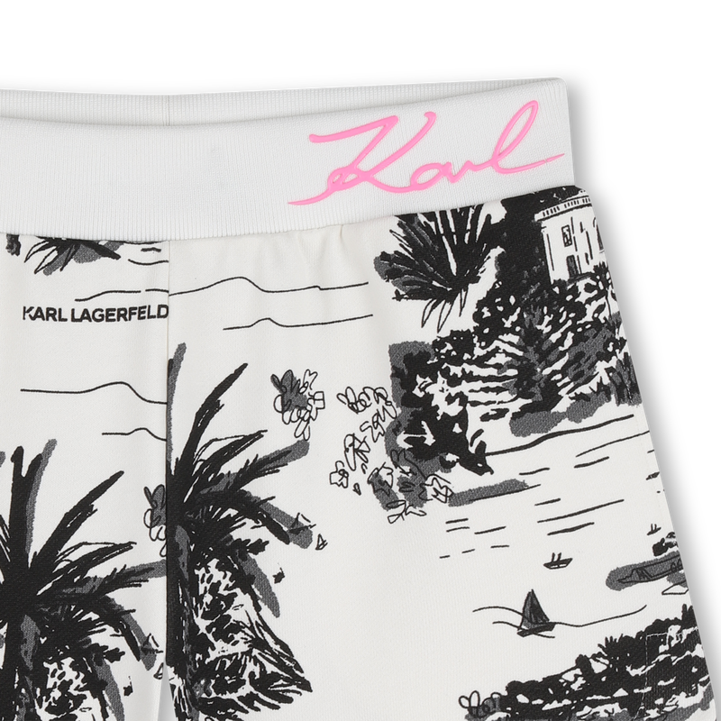 FLEECE-SHORTS KARL LAGERFELD KIDS 
                        GIRL