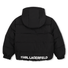 Steppjacke mit Kapuze KARL LAGERFELD KIDS 
                    BOY