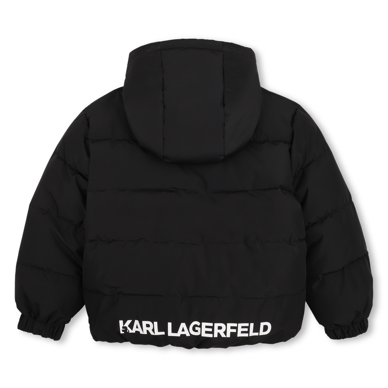 Steppjacke mit Kapuze KARL LAGERFELD KIDS 
                        BOY
