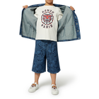 Jeans-Bermudas mit Druck KENZO KIDS 
                    BOY