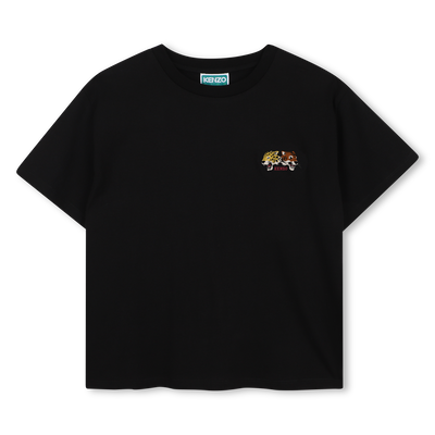 T-Shirt mit kurzen &Auml;rmeln KENZO KIDS UNISEX