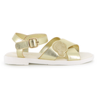 Sandalen aus rindsleder KARL LAGERFELD KIDS 
                    GIRL