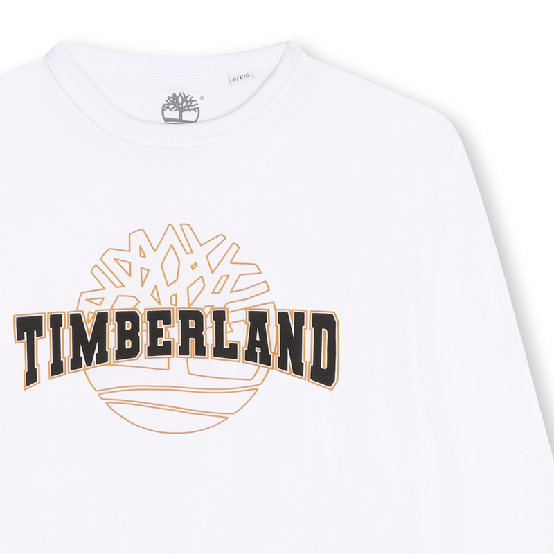 Langarm-T-Shirt mit Logo TIMBERLAND 
                        BOY