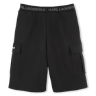 Bermuda mit Taschen KARL LAGERFELD KIDS 
                    BOY