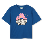 Kurz&auml;rmeliges t-shirt KENZO KIDS 
                    GIRL