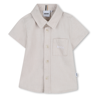 KURZ&Auml;RMELIGES HEMD BOSS BOY