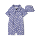 Set aus kurzem Overall und Hut BOSS 
                    BOY