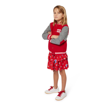 Wolljacke mit Stickerei KENZO KIDS GIRL