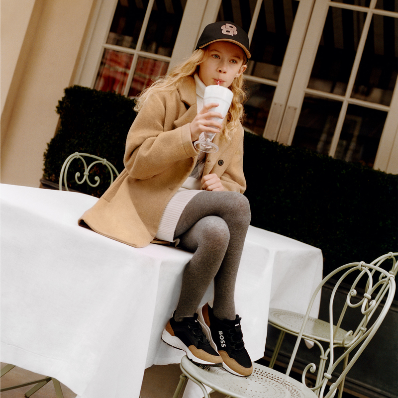 Sneakers mit Stretch-Schnürung BOSS 
                        BOY