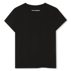 Kurz&auml;rmeliges T-Shirt KARL LAGERFELD KIDS 
                    GIRL