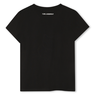 Kurz&auml;rmeliges T-Shirt KARL LAGERFELD KIDS GIRL