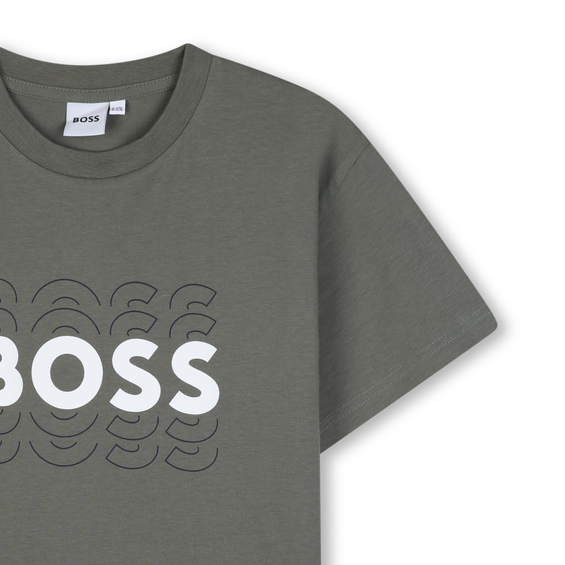 KURZ&Auml;RMELIGES T-SHIRT BOSS 
                        BOY