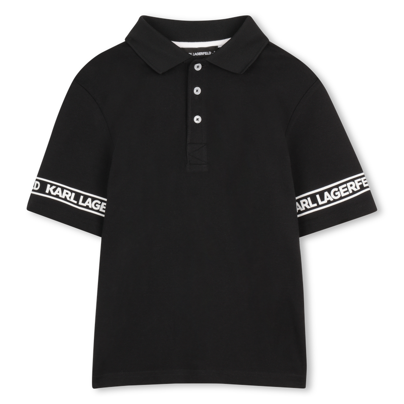 KURZ&Auml;RMELIGES POLOSHIRT KARL LAGERFELD KIDS 
                        BOY