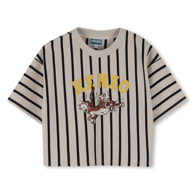 T-Shirt mit kurzen &Auml;rmeln KENZO KIDS GIRL