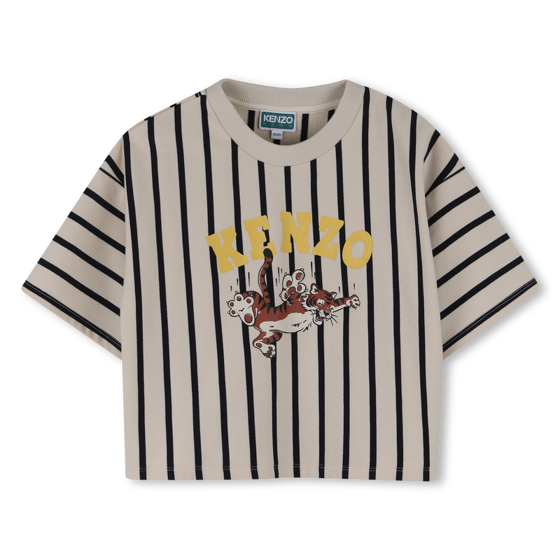 T-Shirt mit kurzen &Auml;rmeln KENZO KIDS 
                        GIRL