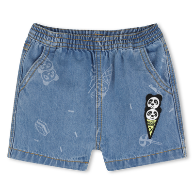 DENIM-BERMUDASHORTS KENZO KIDS BOY