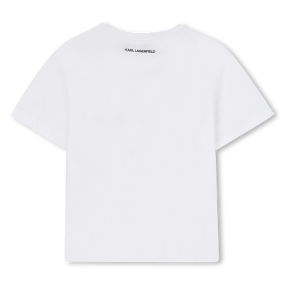 Kurz&auml;rmeliges T-Shirt KARL LAGERFELD KIDS GIRL