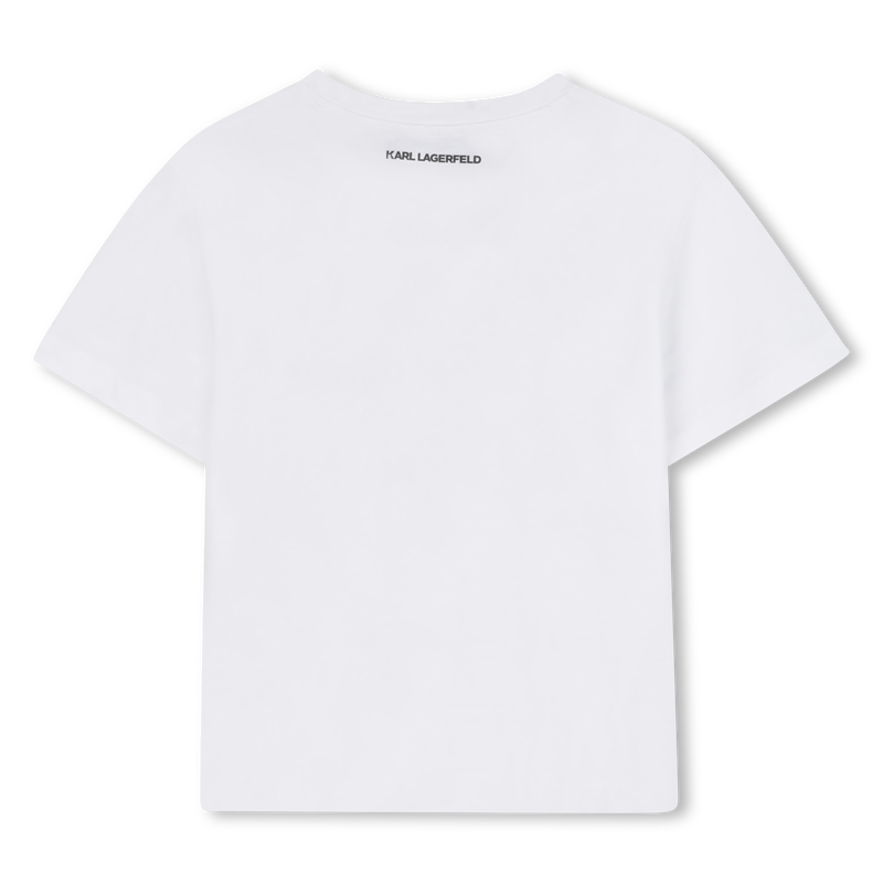 Kurz&auml;rmeliges T-Shirt KARL LAGERFELD KIDS 
                        GIRL