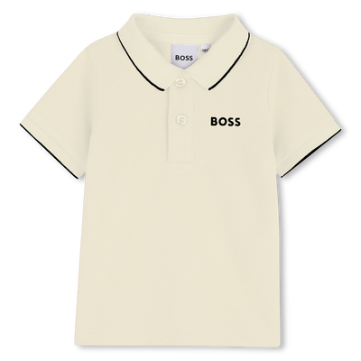 KURZ&Auml;RMELIGES POLOSHIRT BOSS BOY
