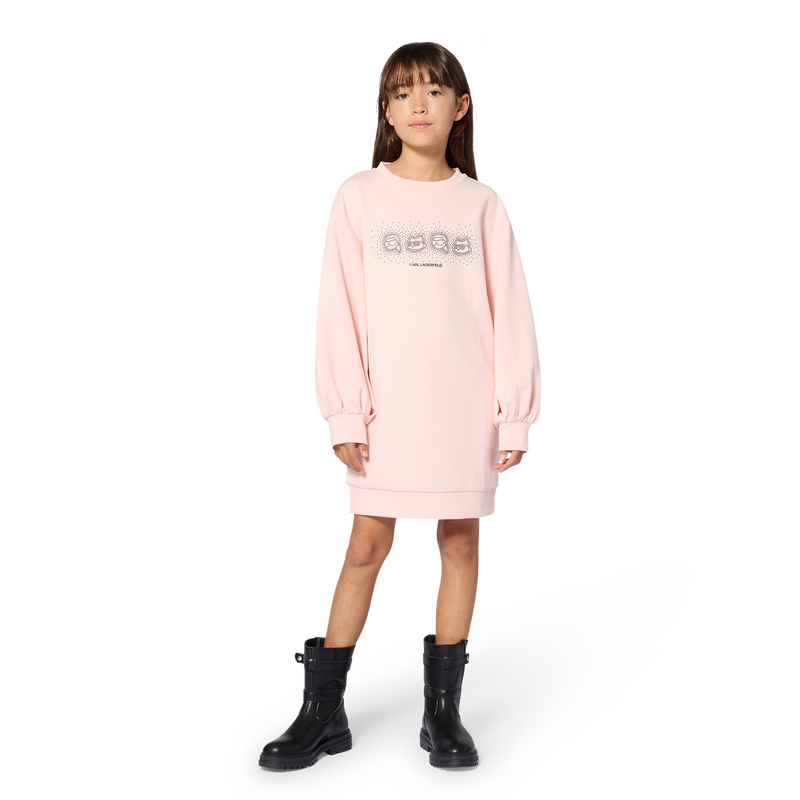 Langarmkleid KARL LAGERFELD KIDS 
                        GIRL