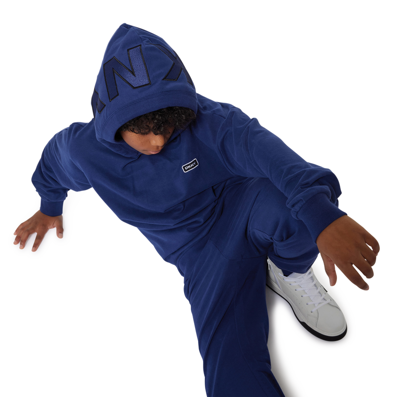 Kapuzenpullover aus Baumwolle DKNY 
                        UNISEX