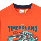 Sweatshirt aus geb&uuml;rstetem Fleece TIMBERLAND 
                    BOY