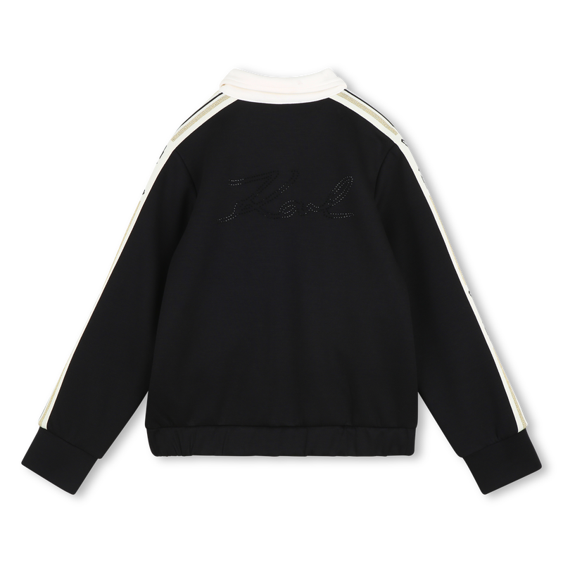 STRICKJACKE MIT KRAGEN KARL LAGERFELD KIDS 
                        GIRL