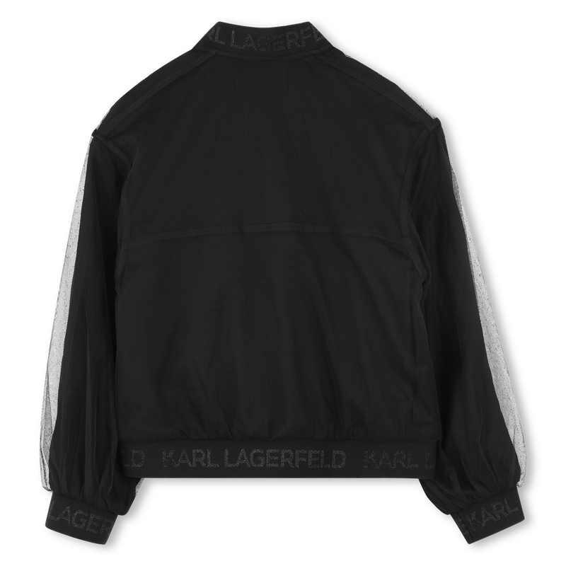 Rei&szlig;verschlussjacke KARL LAGERFELD KIDS 
                        GIRL