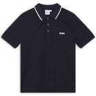 Kurz&auml;rmeliges poloshirt, MARINE, hi-res