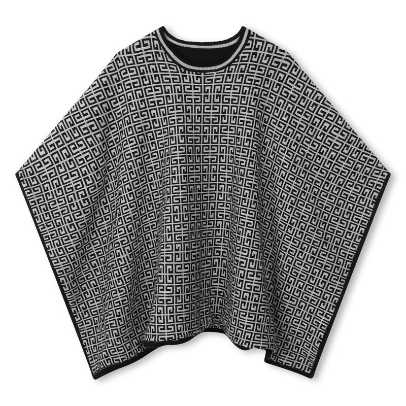 Baumwoll-Cape mit Kaschmir GIVENCHY 
                        GIRL
