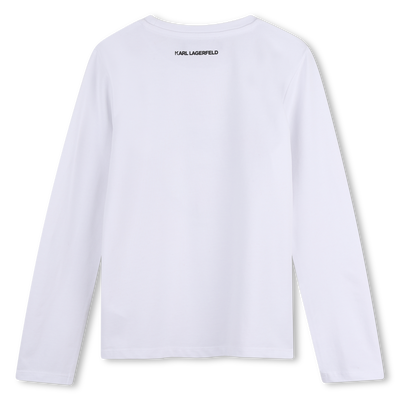 Langarmshirt KARL LAGERFELD KIDS GIRL