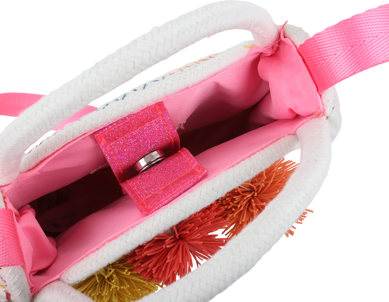 Runde, mehrfarbige Handtasche BILLIEBLUSH 
                        GIRL