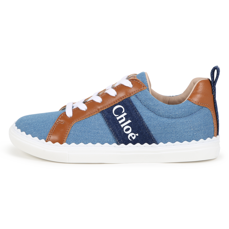 Schnürsneaker aus Jeansstoff CHLOE 
                        GIRL