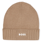 Strickm&uuml;tze mit Logo BOSS 
                    BOY