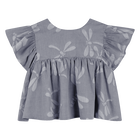 Bluse im kimono-schnitt KENZO KIDS 
                    GIRL