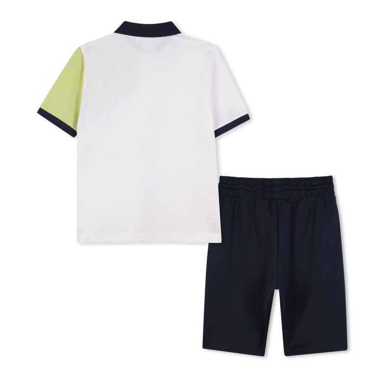 Polo und Shorts aus Baumwolle BOSS 
                        BOY