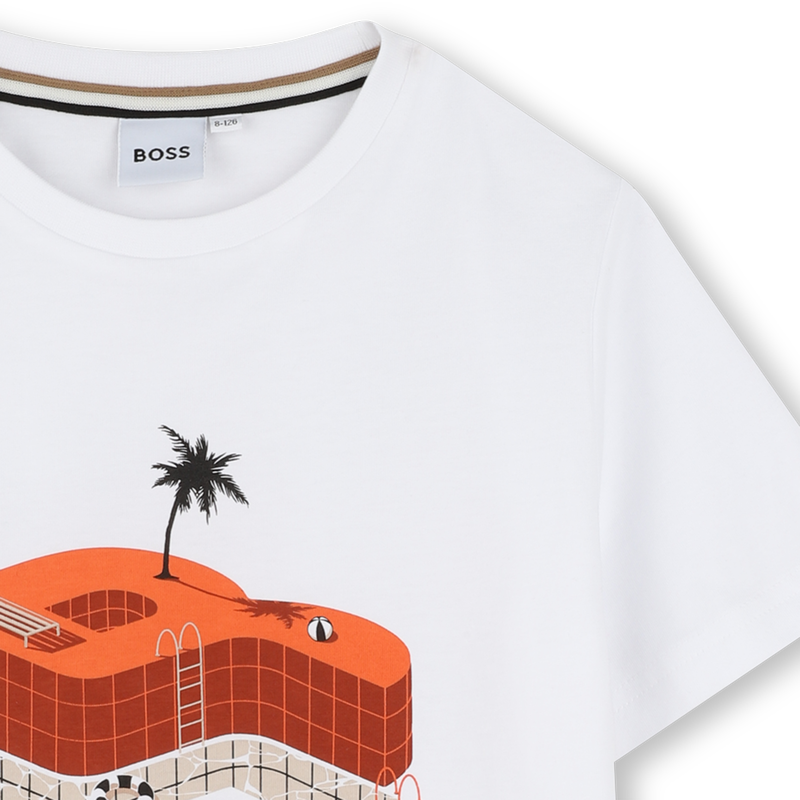 Kurzarmshirt aus Baumwolle BOSS 
                        BOY